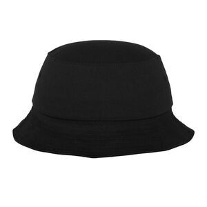 Flexfit Unisex Adult Cotton Twill Bucket Hat / Black